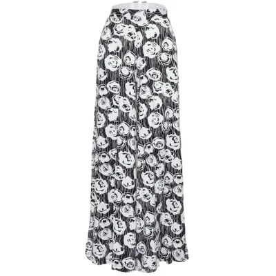 Palazzo pants (Black, White) from Studio Clothing Elastane, Viscose