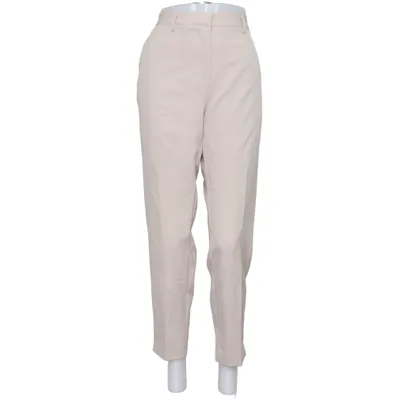 Kostuumbroek (Beige) van Ichi Elastaan, Polyester