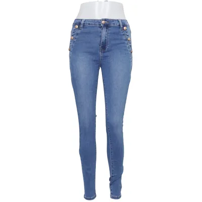 Jean (Bleu) de Re-Dress Coton, Élasthane, Viscose