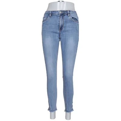 Spijkerbroek (Blauw) van Vs. Miss Katoen, Elastaan, Polyester, Viscose