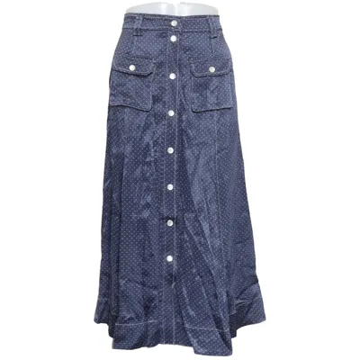 Jupe en jean (Bleu) de Ganni Viscose