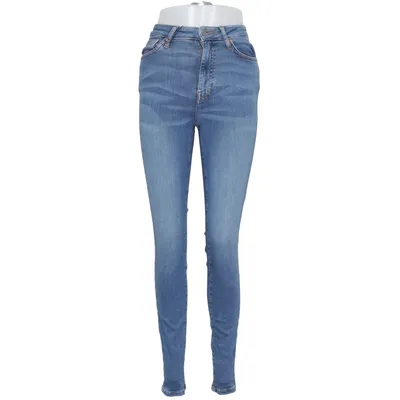 Jeans (Blue) from Never Denim Elastane, Polyester, Recycled cotton