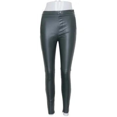 Leren broek (Groen) van Zara