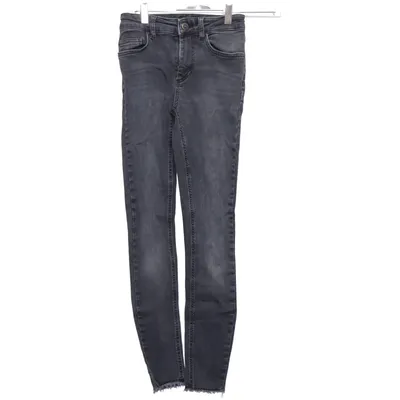 Jean (Noir) de ONLY Blue Denim Coton, Élasthane, Polyester