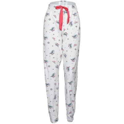 Pantalon de pyjama (Blanc, Multicolore) de Disney Coton, Polyester
