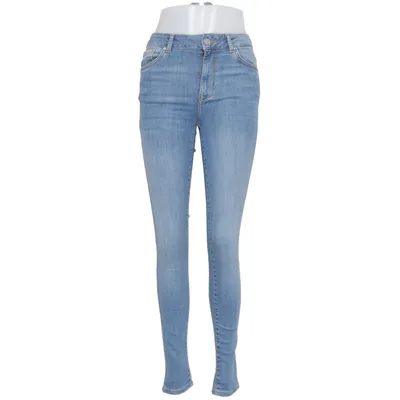 Jeans (Blue) from Never Denim Cotton, Elastane, Polyester