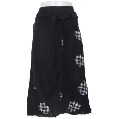 Skirt (Black, White) from Ivan Grundahl Wool