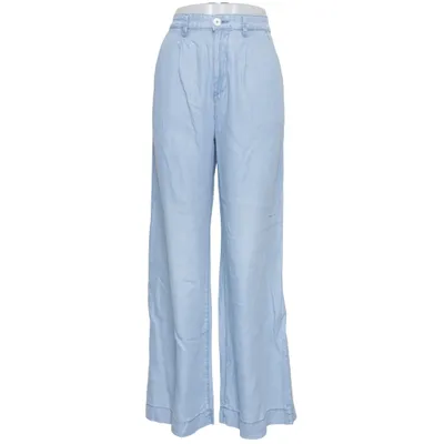 Pantalon patte d'éléphant (Bleu) de United Colors of Benetton Lyocell