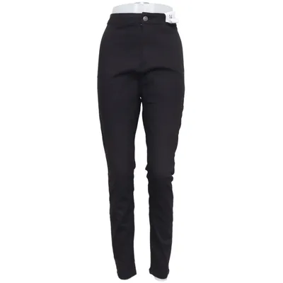 Chinos (Zwart) van Denim Co Katoen, Elastaan, Polyester