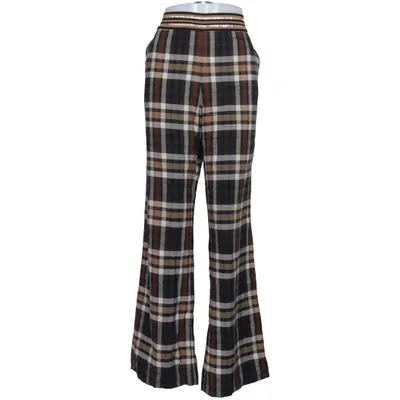 Pantalon patte d'éléphant (Marron, Noir, Beige) de Caroline Biss Élasthane, Polyester, Viscose, Laine
