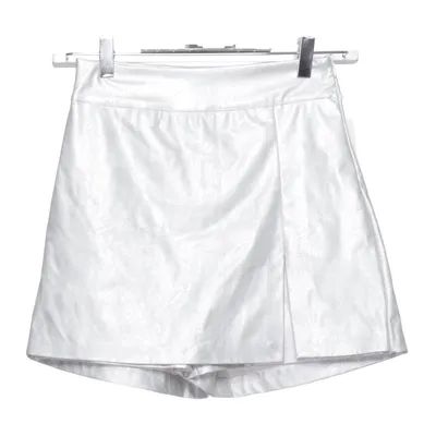 Skirt (Silver) from Styled in Italy Polyester