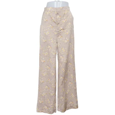 Palazzobukser (Beige, Gul) fra Elli White Polyester