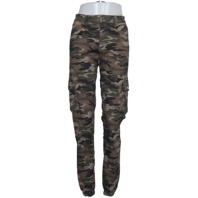 Cargobyxor (Grön, Brun, Svart, Flerfärgad) från Madlady Bomull, Elastan