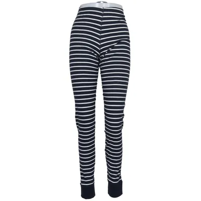 Pantalon de pyjama (Bleu, Blanc) de Polarn O. Pyret Coton biologique