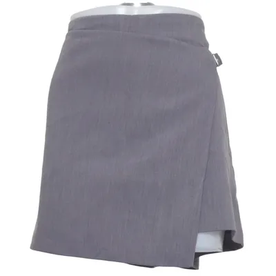 Skort (Grå) fra H&M Elastan, Polyester, Viscose