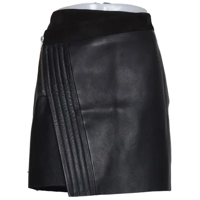 Rok (Dans La Nuit) van Scotch & Soda Elastaan, Leer, Polyester
