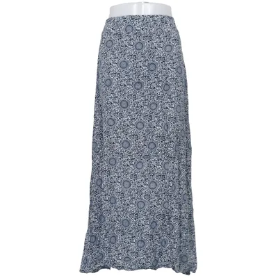 Maxi nederdel (Blå, Hvid) fra Dotti Viscose