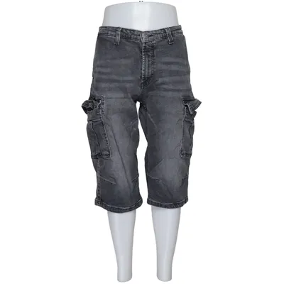 Cargo shorts (Grijs) van Dressmann Katoen, Elastaan