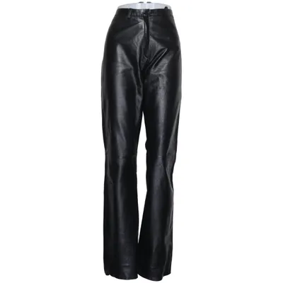 Leren broek (Zwart) van SAKI Leather Leer