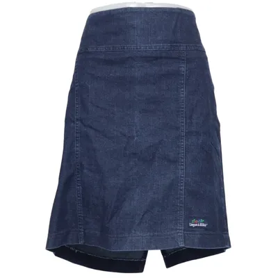 Jupe en jean (Bleu) de Lingon & Blåbär Coton, Élasthane, Polyester