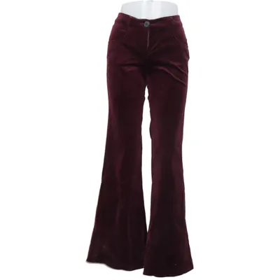 Pantalon en velours (Rouge) de Zara