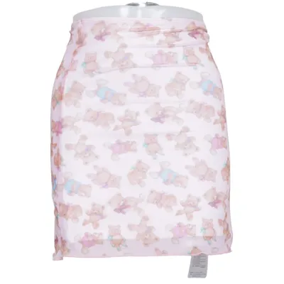 Jupe (Rose, Multicolore) de Do My Self Élasthane, Polyester
