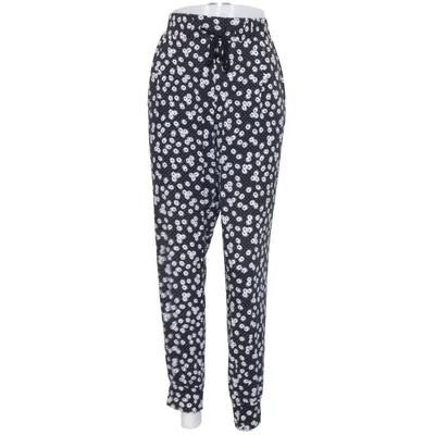 Pantalon (Noir, Blanc) de Women Essentials by Tchibo Élasthane, Viscose