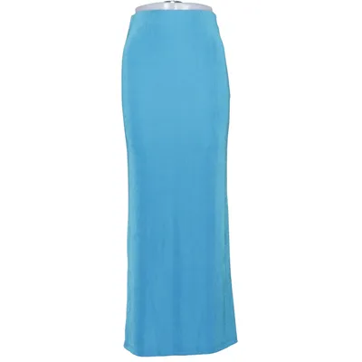 Maxi nederdel (Blå) fra Gina Tricot Elastan, Polyester