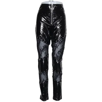 Lackbyxor (Svart) från Killstar Elastan, Polyamid, Polyuretan