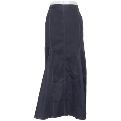Denim skirt (Blue) from Jürgen Michaelsen Cotton, Elastane, Polyester