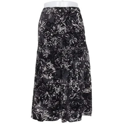 Jupe (Noir, Blanc) de Bonita Soie, Viscose