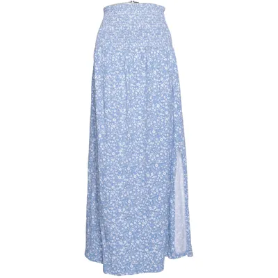 Maxi rok (Blauw, Wit) van Esmara Katoen, Elastaan