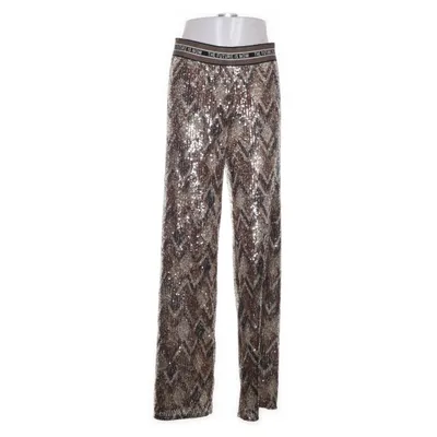 Palazzobyxor (Beige, Flerfärgad) från Cambio Elastan, Polyester