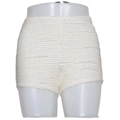Hotpants (Vit) från Urban Outfitters Elastan, Polyester