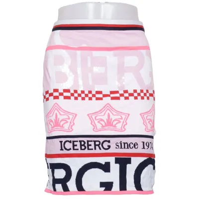Nederdel (Pink, Hvid, Flerfarvet) fra Iceberg Bomuld, Polyamid