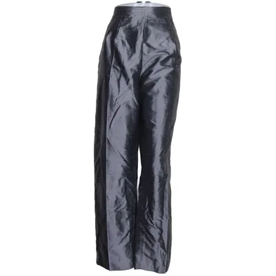 Pantalon (Gris) de Gabrielle Polyester, Soie
