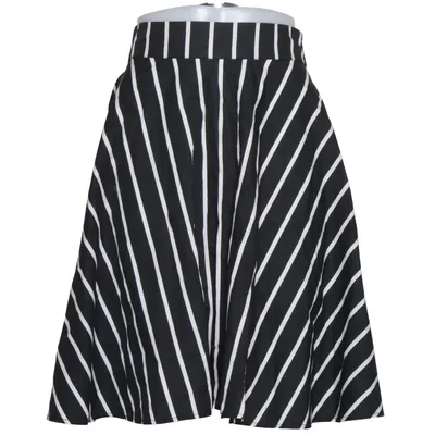 Jupe (Noir, Blanc) de Abercrombie & Fitch Coton