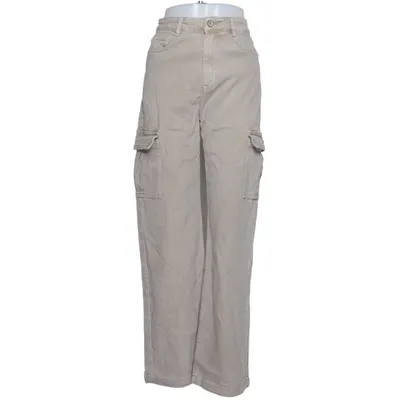 Cargo broek (Beige) van Hello Miss Katoen, Elastaan