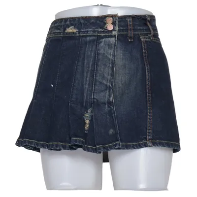 Denim skirt (Blue) from Guru Cotton