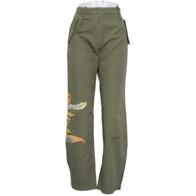 Broek (Groen, Meerkleurig) van Sandro Katoen