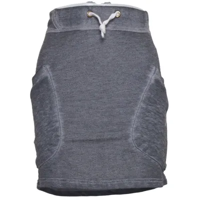 Jupe (Gris) de Nümph Coton, Polyester