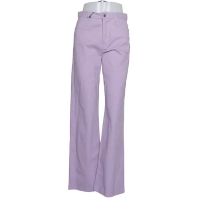 Chinos (Purple) from Mango Cotton, Elastane