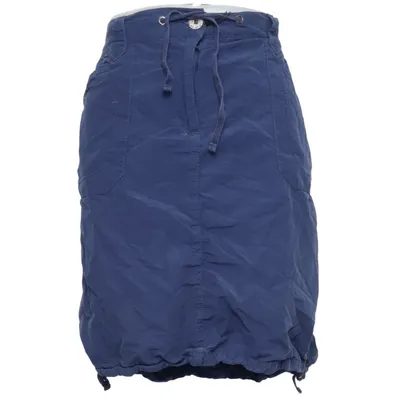 Jupe (Bleu) de Basic Style Coton, Polyamide