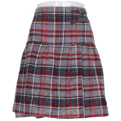 Jupe (Gris, Rouge, Bleu) de Boden Polyester, Laine
