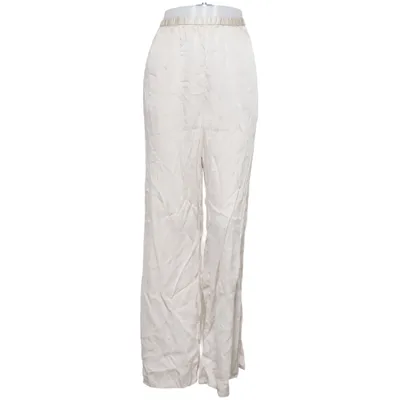 Palazzo pants (Beige) from Arket Silk