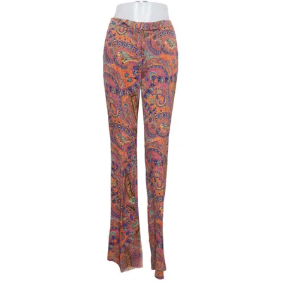 Pants (Orange, Multicolored) from Etro