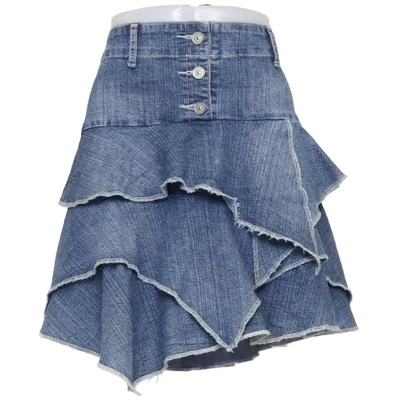 Denim skirt (Blue) from Only Jeans Wear Cotton, Elastane