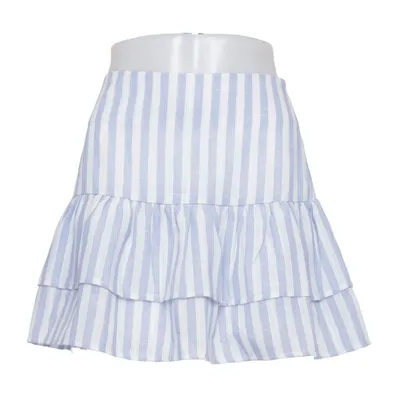 Skirt (Blue, White) from Emory Park Cotton