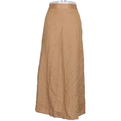 Jupe longue (Marron) de Rabalder Lin, Viscose