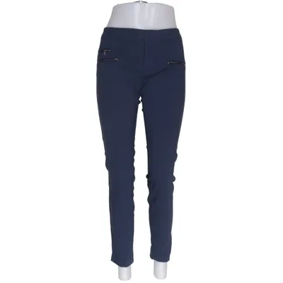 Pantalon de costume (Bleu) de Oodji Coton, Élasthane, Polyester